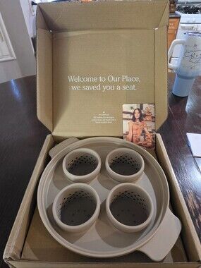 Our Place Egg Poacher & Steamer Set - Taupe